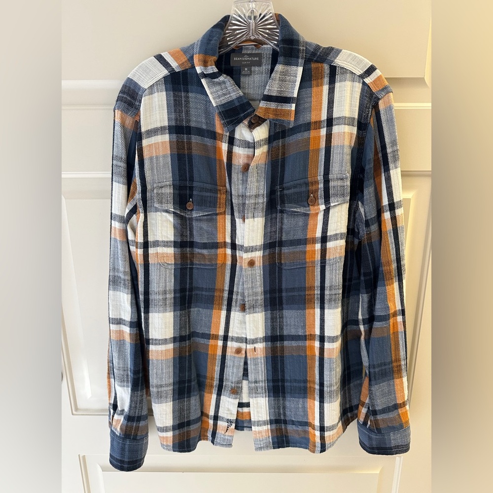 L.L. Bean Signature Northwoods Twill Flannel Shirt